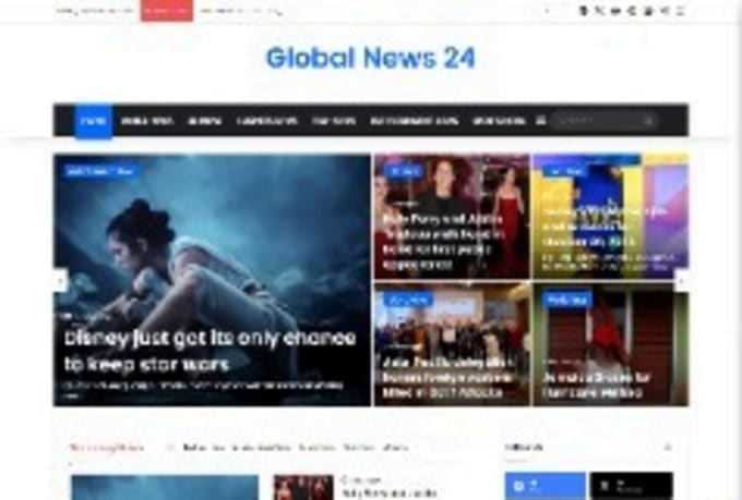 create a high quality automated news website with wordpress